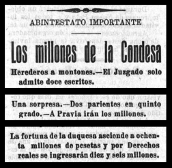 millones condesa para post